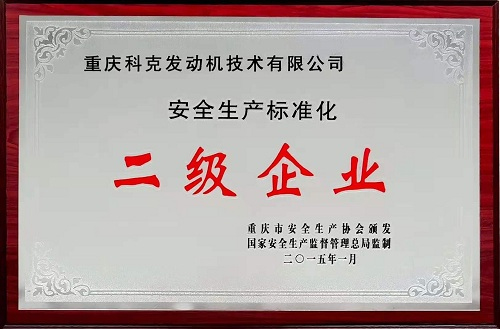 安全生產(chǎn)標準二級企業(yè)